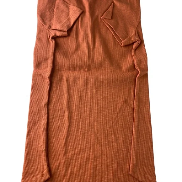 Women’s Makers Studio Cotton Rib Slub T Shirt - Picture 4 of 7